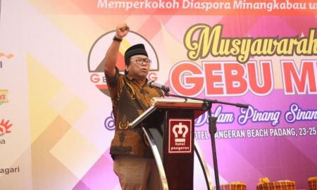 Wakil Ketua MPR RI Membuka Mubes Gebu Minang