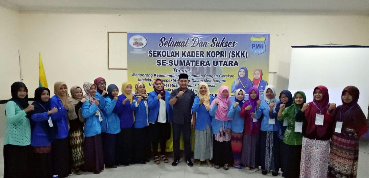 Korp PMII Putri Sumut Sukses Gelar SKK Se-Sumatera Utara