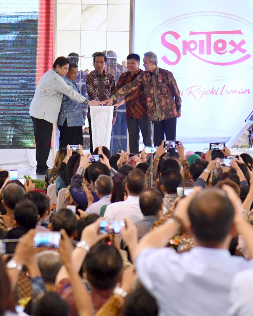 Presiden Resmikan Perluasan Pabrik Sritek Presiden Resmikan Perluasan Pabrik Sritek