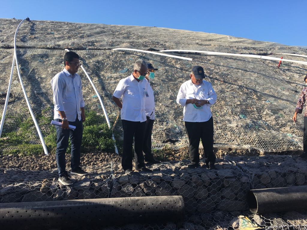 Progres Proyek TPA Sarbagita Suwung Senilai Rp240 Miliar Dipantau