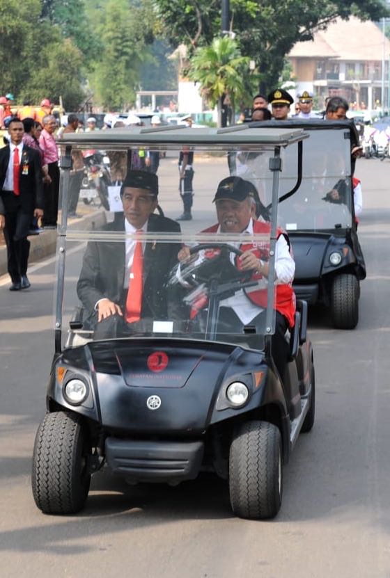 Asian Games Makin Dekat, Presiden Ajak Menteri PUPR Chek Infrastruktur GBK