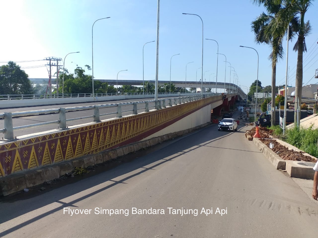Basuki : Perbaikan Jalan Nasional pada Jalur LRT Palembang Rampung Akhir Juli 2018