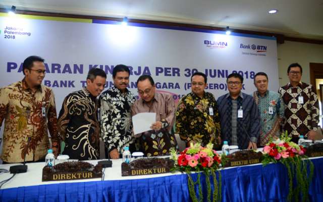 Kucuran Kredit Bank BTN Naik 19,14%