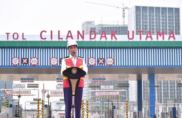 Presiden Resmikan Tol Depok-Antasari