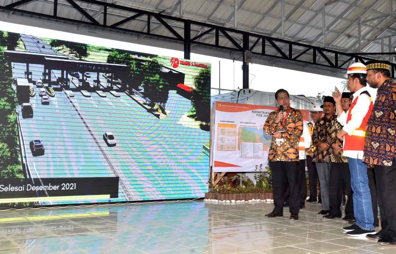 Pembangunan Tol Pertama di Aceh Dimulai