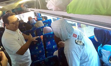 Berangkat Dari Stadion Patriot Bekasi , BTN Lepas 2.500 Pemudik