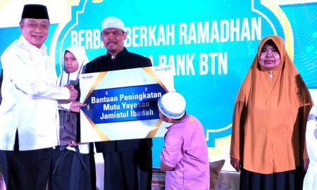 BTN Salurkan Bantuan Untuk Anak Yatim