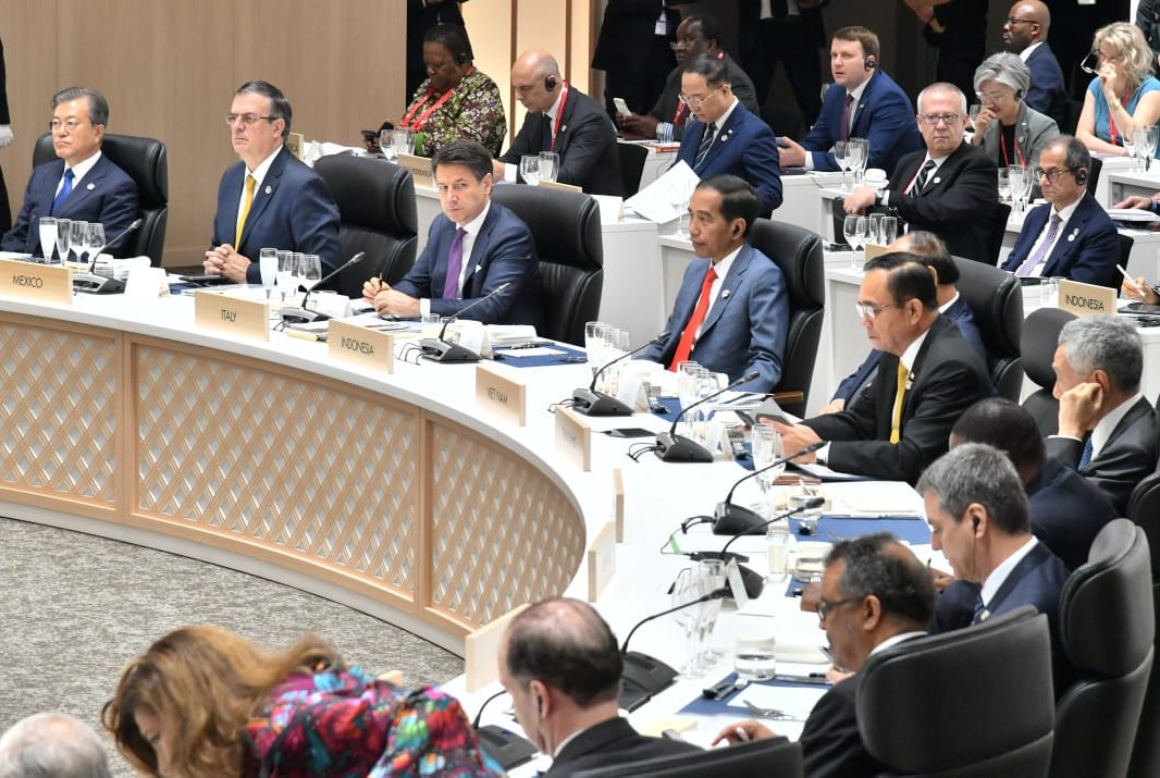 KTT G20 Osaka, Presiden Jokowi Tawarkan Pengembangan Ekonomi Digital KTT G20 Osaka, Presiden Jokowi Tawarkan Pengembangan Ekonomi Digital