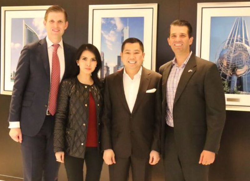 Gandeng HT, Putra Donald Trump Investasi Properti Gandeng HT, Putra Donald Trump Investasi Properti