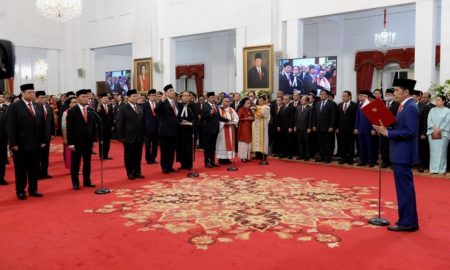 Presiden Jokowi Lantik Anggota Kabinet Indonesia Maju
