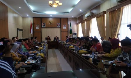 Gubernur Minta Dukungan DPD untuk Realisasi Dana Rehabilitasi dan Rekonstruksi Pasca Bencana