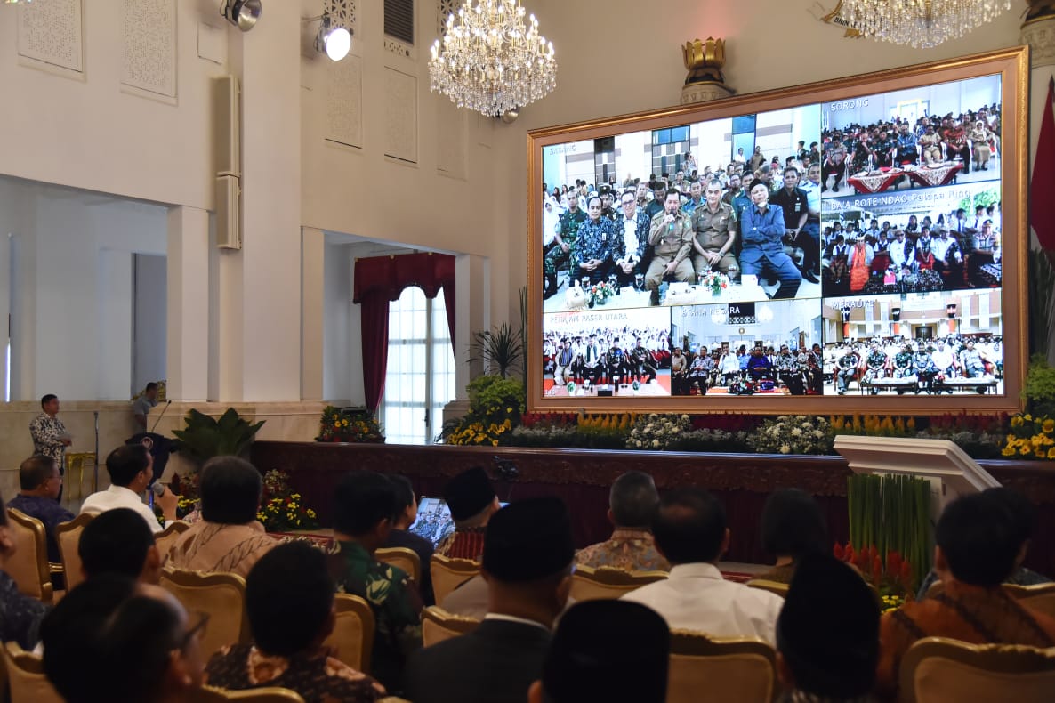 Resmi Beroperasi, Jokowi: Palapa Ring Satukan Konektivitas Indonesia