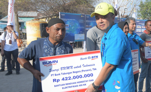 BTN Berikan Bantuan CSR Untuk NTT BTN Berikan Bantuan CSR Untuk NTT