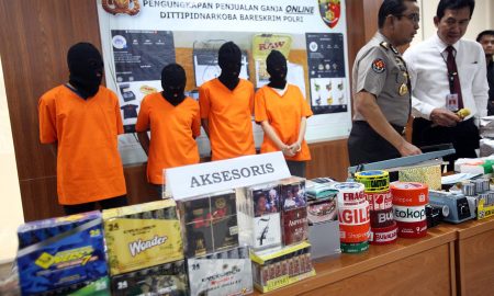 Polri Ungkap Penjualan Narkotika Online
