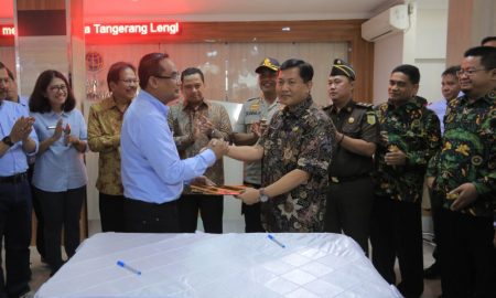 Mudahkan Warga Urus Tanah, BPN Tangerang Luncurkan Loket Online
