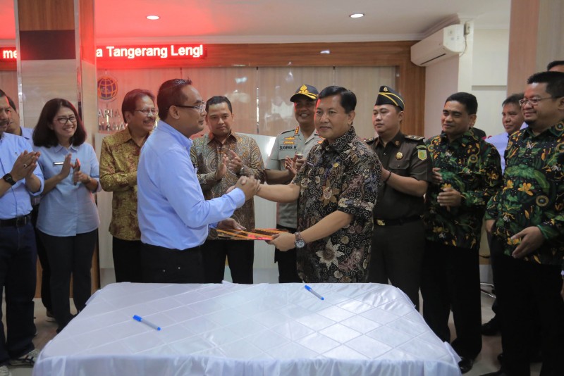 Mudahkan Warga Urus Tanah, BPN Tangerang Luncurkan Loket Online Mudahkan Warga Urus Tanah, BPN Tangerang Luncurkan Loket Online