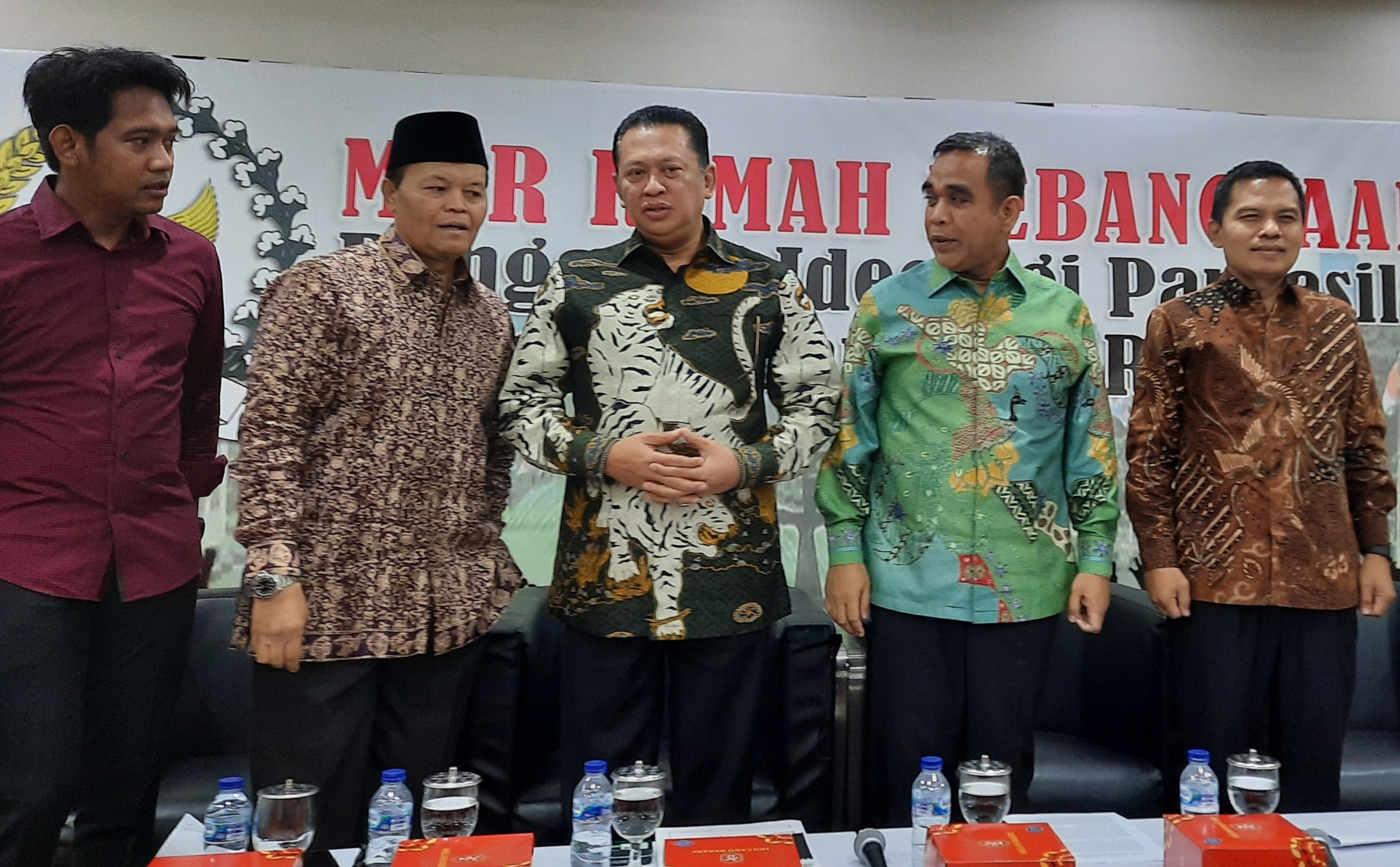 Bersama SekjenLiga Muslim, MPR Ingin Pancasila Mendunia