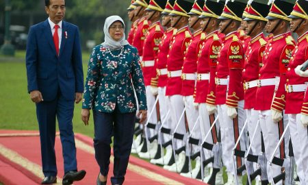 Kunjungan Perdana Presiden Halimah ke Indonesia