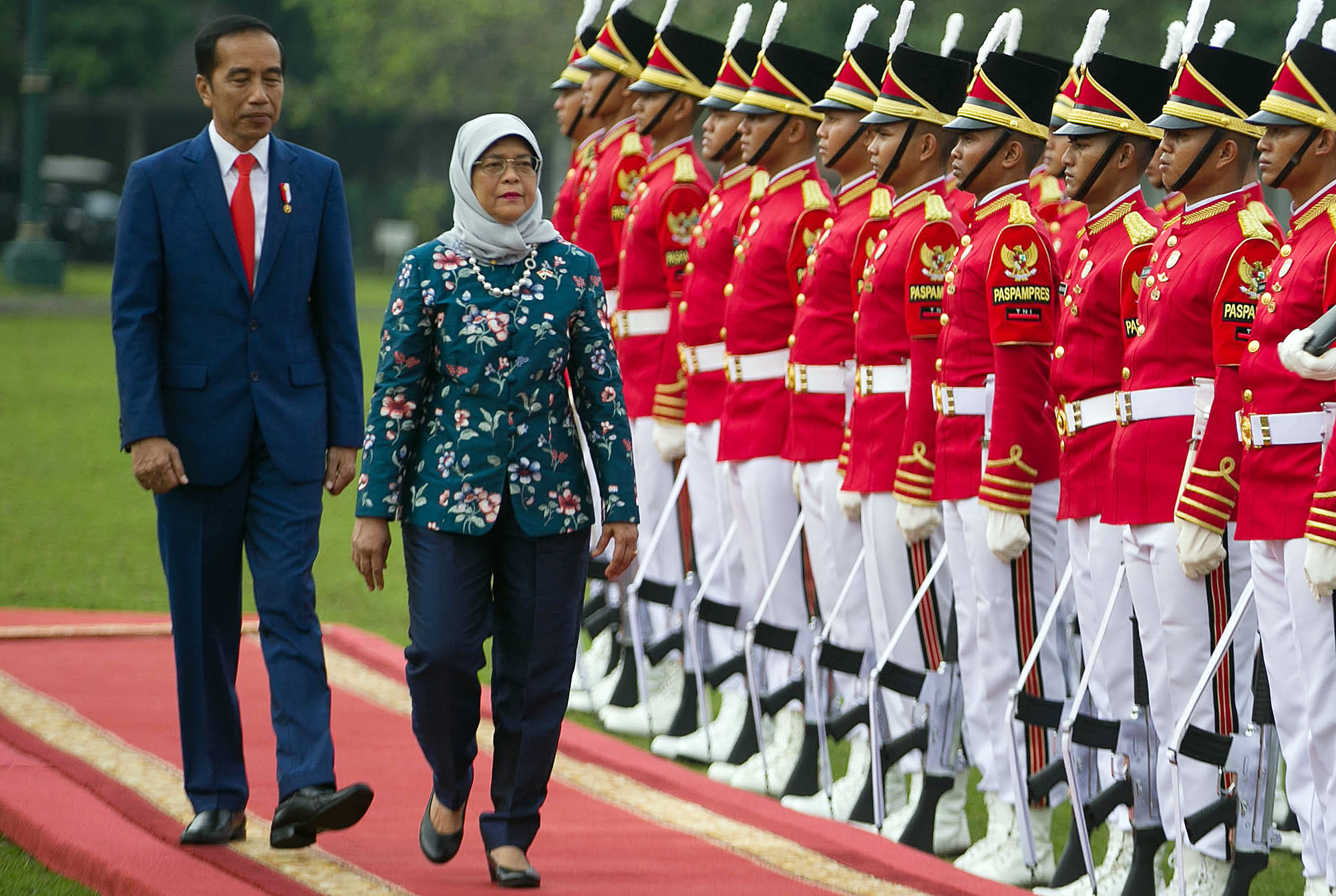 Kunjungan Perdana Presiden Halimah ke Indonesia Kunjungan Perdana Presiden Halimah ke Indonesia