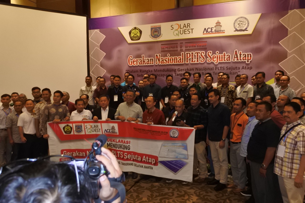 Soal Energi Baru Terbarukan, Benyamin Dukung Gerakan PLTS Sejuta Atap Soal Energi Baru Terbarukan, Benyamin Dukung Gerakan PLTS Sejuta Atap
