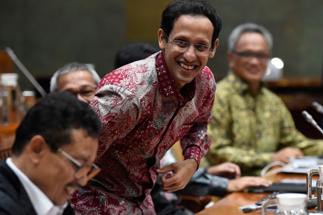 Nadiem: Sekolah Tinggalkan Tiga Dosa Besar pada Anak-Anak Nadiem: Sekolah Tinggalkan Tiga Dosa Besar pada Anak-Anak