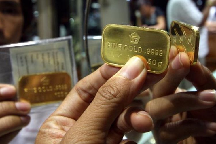 Emas Antam Naik Rp 870.000/Gram Emas Antam Naik Rp 870.000/Gram