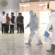 Cegah Corona, Presiden Tinjau Penyemprotan Disinfektan Masjid Istiqlal