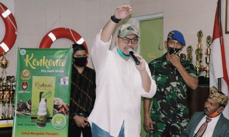 Sebar Jamu Kenkona, HMS Center Minta Presiden Bangun Optimisme Soal Covid-19