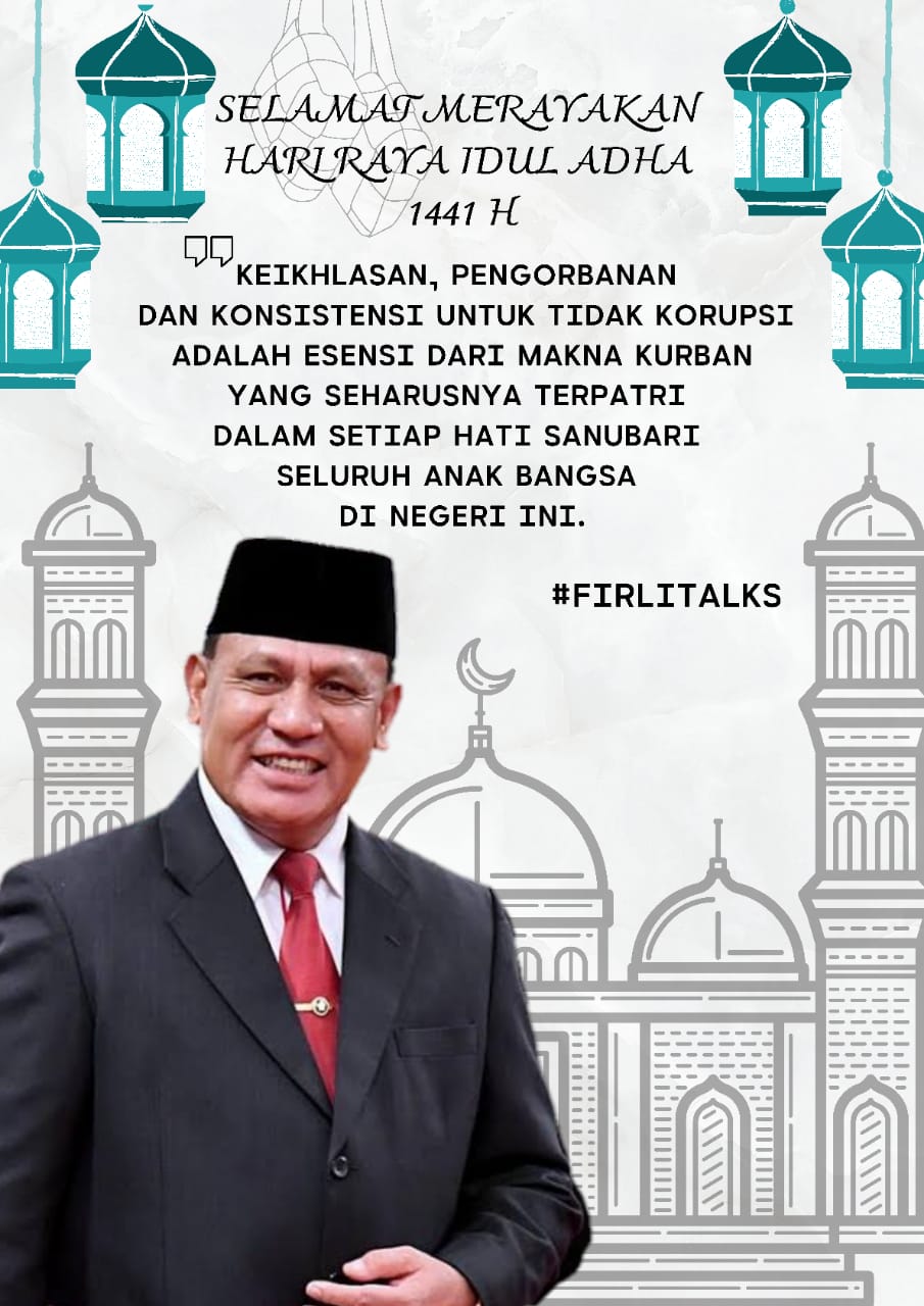 Ketua KPK: Idul Kurban Semangat Meneladani Kesabaran untuk Tidak Korupsi