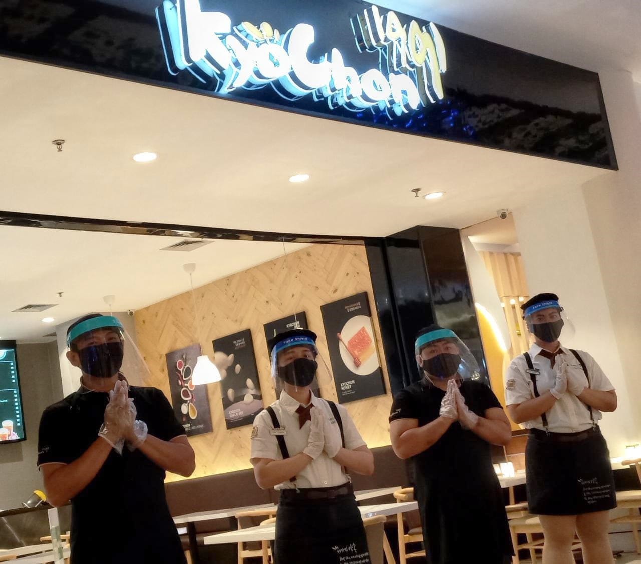 Kyochon Terapkan Aturan Ketat New Normal Untuk Makan Di Tempat