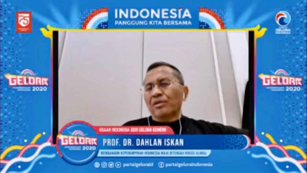 Dahlan Iskan: Gelora Mampu Munculkan Pemimpin Populer dan Berkualitas Dahlan Iskan: Gelora Mampu Munculkan Pemimpin Populer dan Berkualitas