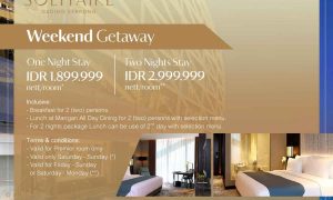 JHL Solitaire Gading Serpong Tawarkan September Ceria Untuk Genjot Wisatawan