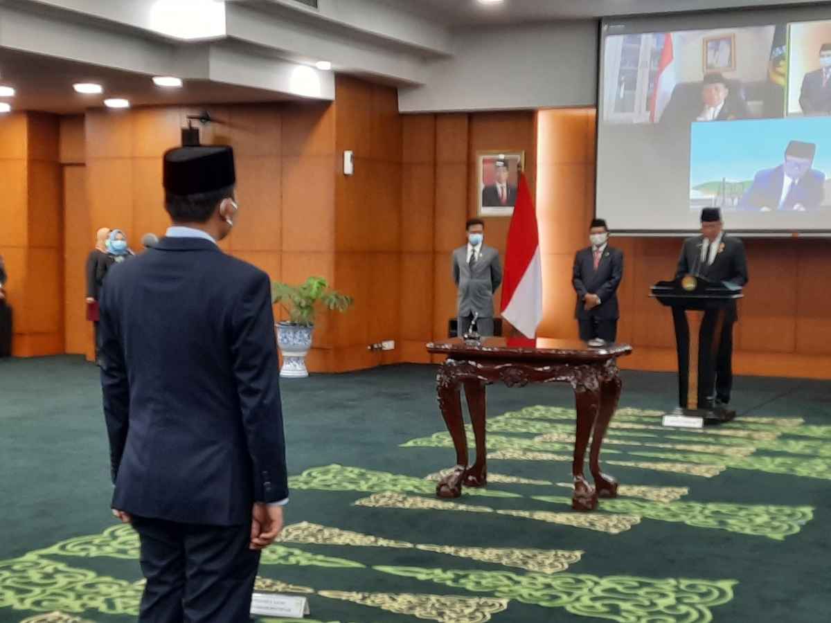 Lantik 2 Anggota MPR, Bamsoet: Wajib Sosialisasikan 4 Pilar Kebangsaan