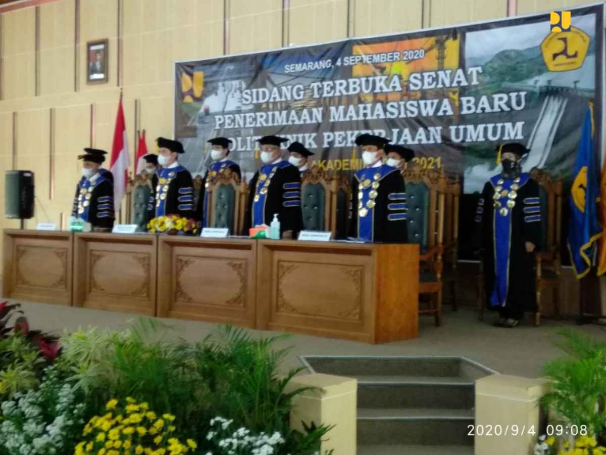 Dukung SDM Konstruksi Berkualitas, Politeknik PU Terima 150 Mahasiwa Baru 2020/2021 Dukung SDM Konstruksi Berkualitas, Politeknik PU Terima 150 Mahasiwa Baru 2020/2021