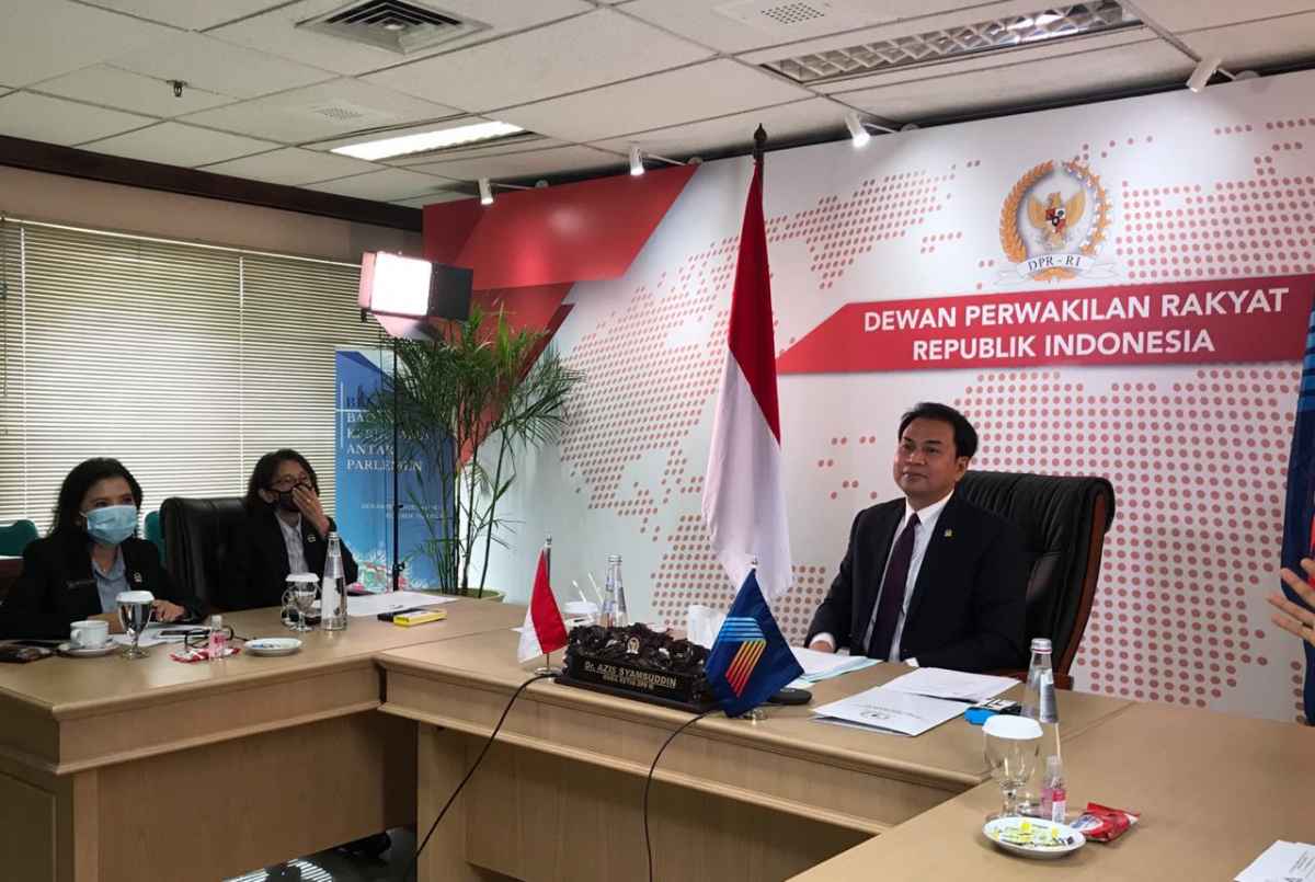 Azis: Parlemen ASEAN Sepakat Selesaikan Covid-19 dan Konflik Laut China Selatan
