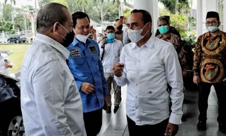 Bertemu LaNyalla, Edy Rahmayadi Pastikan Sengketa Tanah di Sumut Selesai 30% Tahun 2020