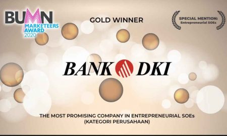 Bank DKI Raih Penghargaan BUMD Marketeers Award