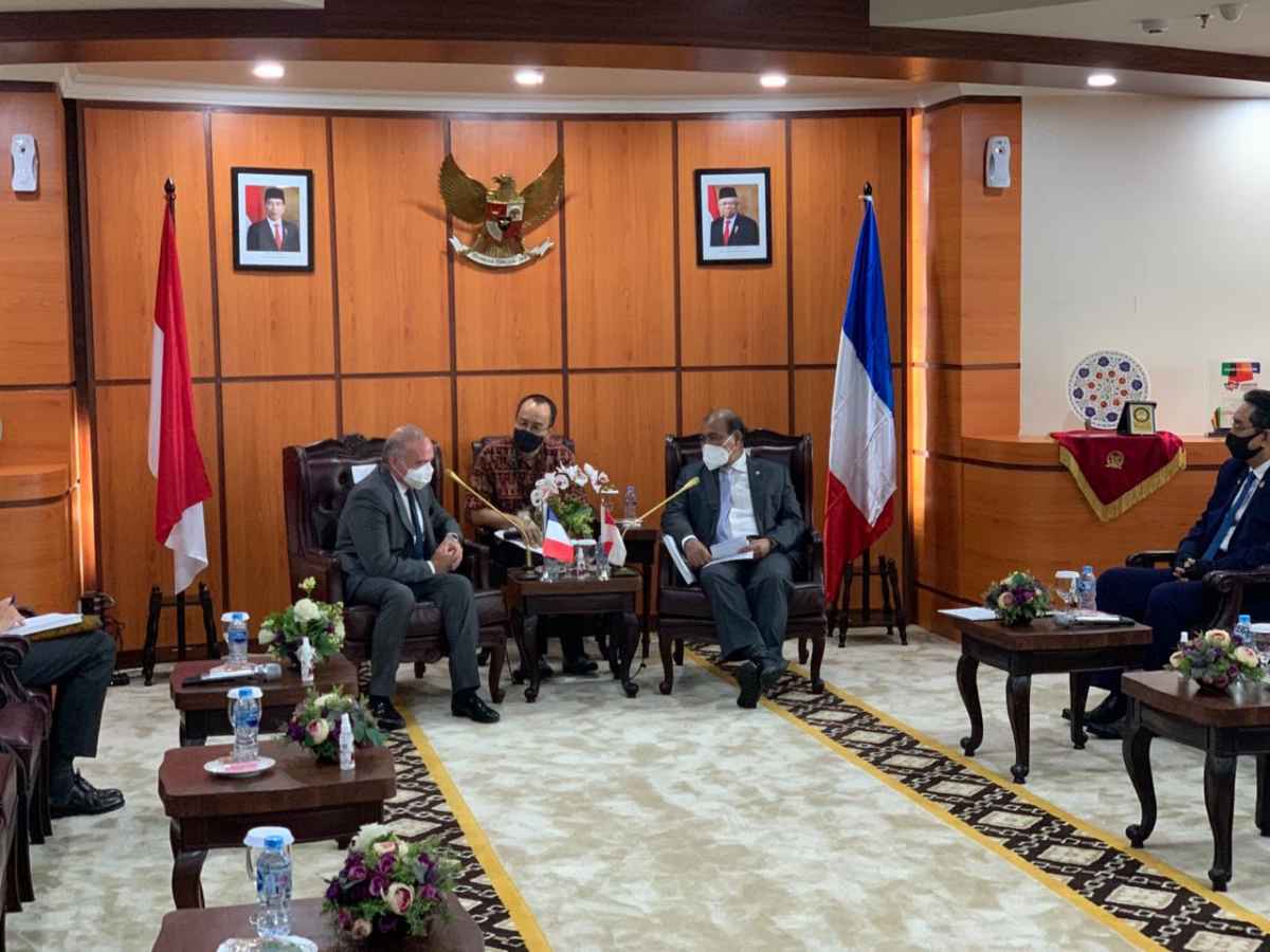 DPD RI dan Dubes Perancis akan Tingkatkan Kerja Sama Antar Parlemen