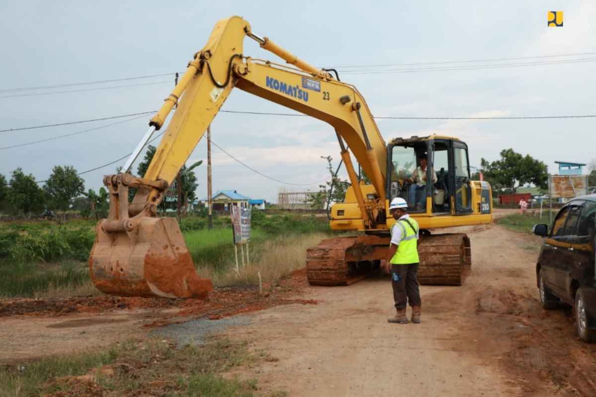PUPR Tingkatkan Konektivitas Menuju Food Estate Kalteng