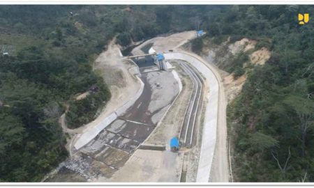 Habiskan Rp273 Miliar, Bendung Lematang Dilengkapi 5 Saluran Irigasi
