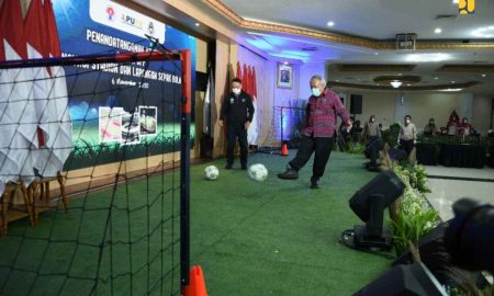 PUPR Renovasi 2 Stadion Utama dan 15 Lapangan Sepakbola  5 Provinsi