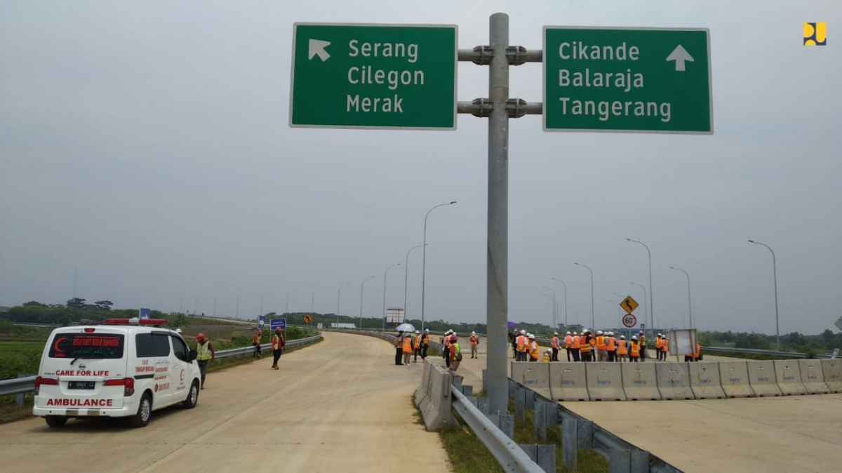 Progres 84,18%, Tol Serang-Panimbang Seksi 1 Siap Untuk Mudik Lebaran 2021