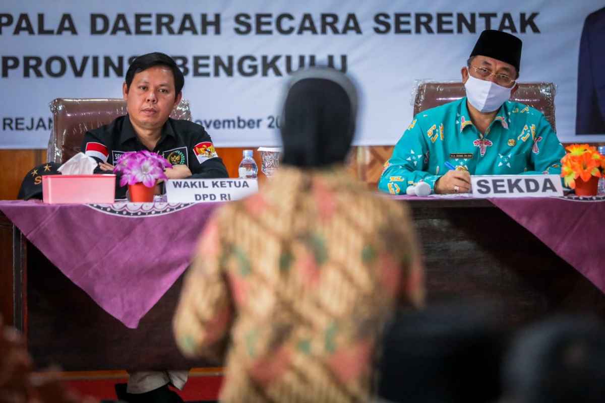 Sultan B. Najamudin: Pilkada Serentak 2020 Wajib Terapkan Protokol Kesehatan Sultan B. Najamudin: Pilkada Serentak 2020 Wajib Terapkan Protokol Kesehatan