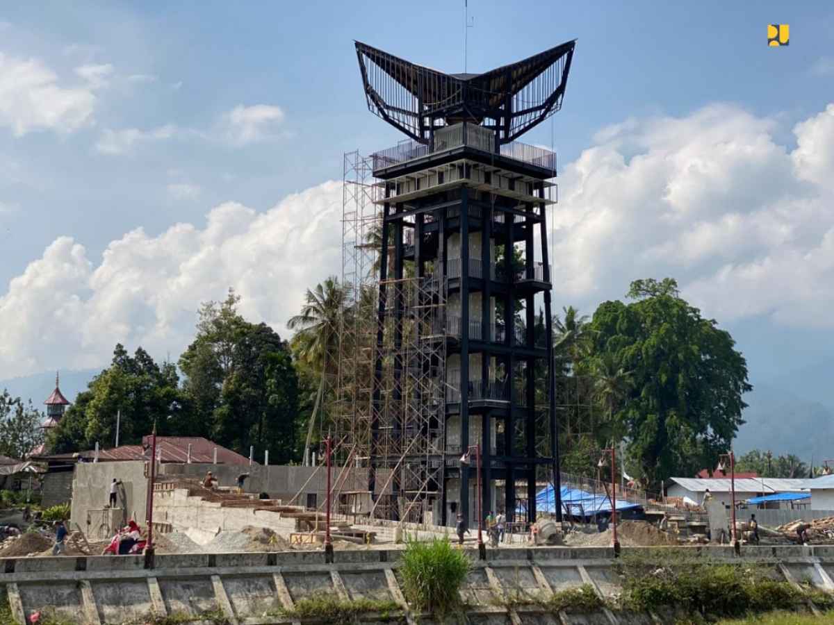 PUPR Selesaikan Dua Gerbang KSPN Berbiaya Rp92,8 Miliar PUPR Selesaikan Dua Gerbang KSPN Berbiaya Rp92,8 Miliar
