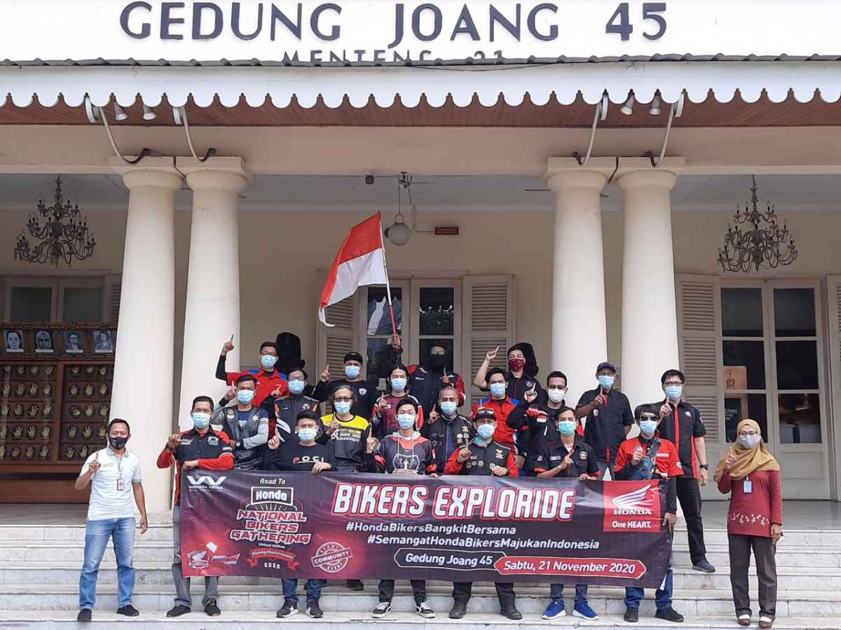 Gelorakan Bangkit Bersama, Komunitas Honda Bantu UMKM