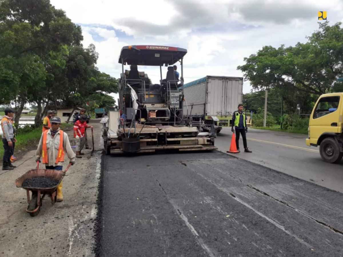 PUPR Tingkatkan Kemantapan Jalur Pantura Jawa PUPR Tingkatkan Kemantapan Jalur Pantura Jawa