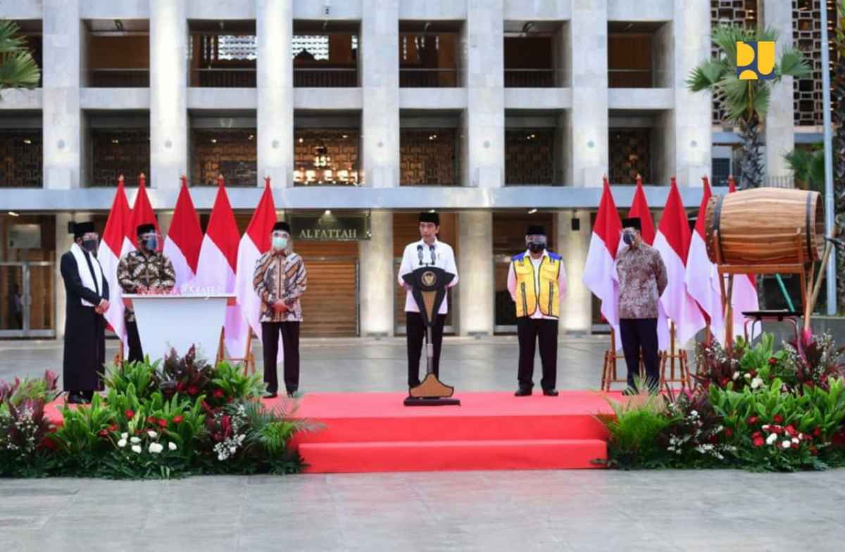 Telan Rp511 Miliar, Jokowi Resmikan Selesainya Renovasi Besar Masjid Istiqlal