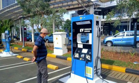 Genjot Mobil Listrik, Rest Area Tol Trans Sumatera Dipasangi SPKLU