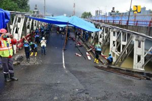 Wijaya Karya Diberi Target Tuntaskan Jembatan Rembun Selesai 45 Hari
