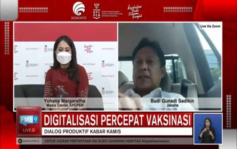 Misi Atasi Pandemi, Menkes: 1 Tahun Vaksinasi Covid-19 Tuntas Misi Atasi Pandemi, Menkes: 1 Tahun Vaksinasi Covid-19 Tuntas